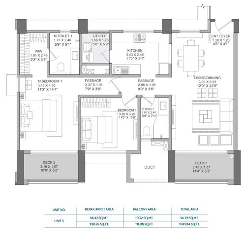  t2-named-constella-of-raheja-galaxy-in-rv-premiere Floor Plan Floor Plan