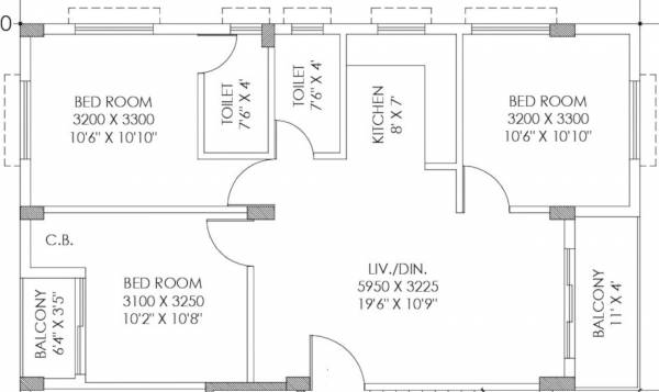  dwarka-cooperative-housing-society Floor Plan Floor Plan