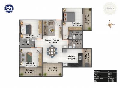  avighna Floor Plan Floor Plan