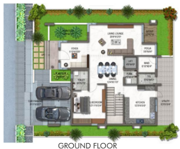 raaga Floor Plan Ground Floor Plan