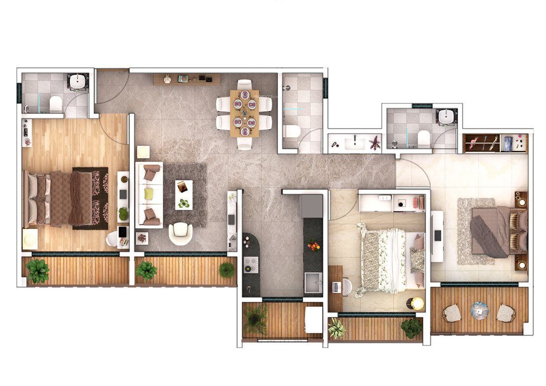  greens  Floor Plan Floor Plan