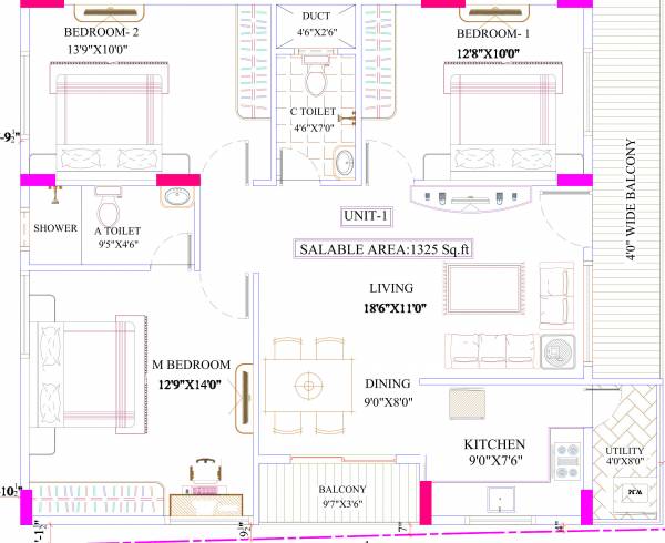  harmony-residences Floor Plan Floor Plan