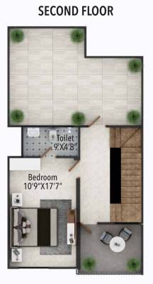  tirupati-homes Floor Plan Second Floor Plan
