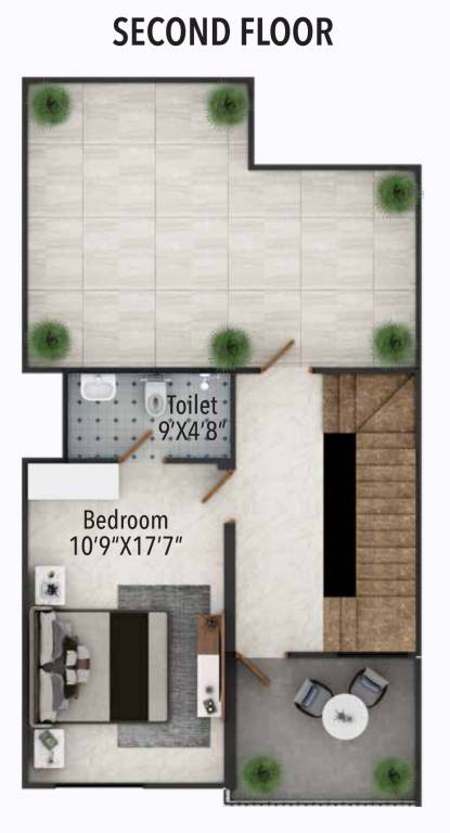  tirupati homes Floor Plan Second Floor Plan