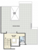  platino Floor Plan Upper Level Duplex Plan