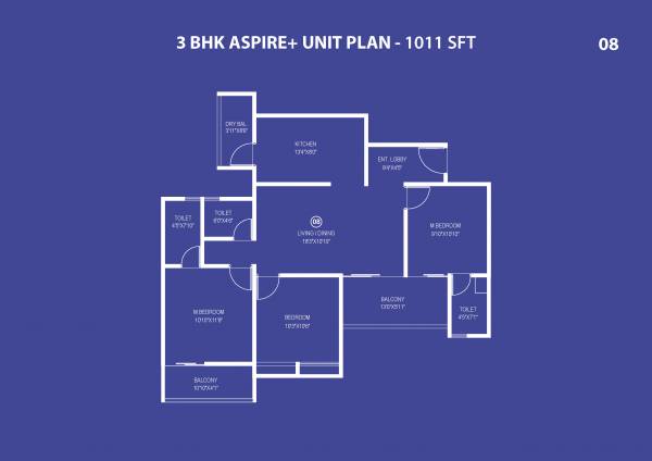  urbanjoy-wing-b Floor Plan Floor Plan