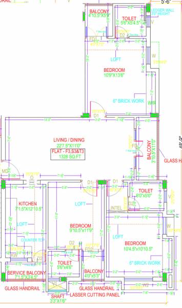  residential-flat-at-maduravoyal Floor Plan Floor Plan