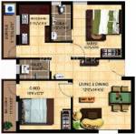 StepsStone Peru (2BHK+2T (841 sq ft) 841 sq ft)