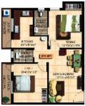 StepsStone Peru (2BHK+2T (911 sq ft) 911 sq ft)