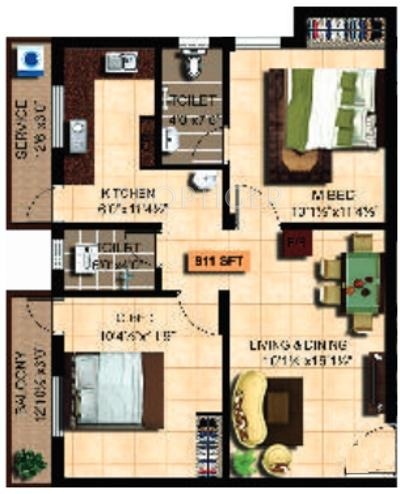 StepsStone Peru (2BHK+2T (911 sq ft) 911 sq ft) StepsStone Peru (2BHK+2T (911 sq ft) 911 sq ft)