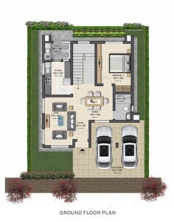  gardenia Floor Plan Ground Floor Plan