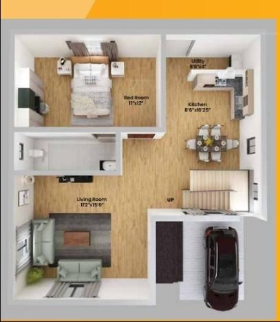  annciya-isha-serene Floor Plan Ground Floor Plan