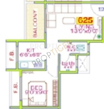 Devkrupa Dev Ashish (1BHK+1T (625 sq ft) 625 sq ft) Devkrupa Dev Ashish (1BHK+1T (625 sq ft) 625 sq ft)