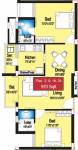 Darshan Aishwaryam (2BHK+2T (970 sq ft) 970 sq ft) Darshan Aishwaryam (2BHK+2T (970 sq ft) 970 sq ft)