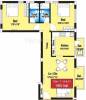 Darshan Aishwaryam (2BHK+2T (1,060 sq ft) 1060 sq ft)
