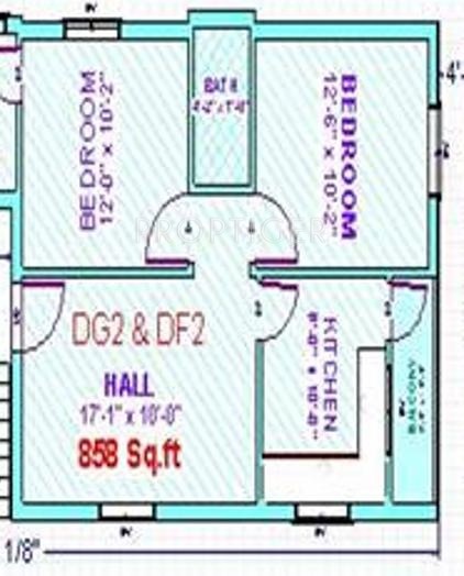 Jeayam Radha (2BHK+1T (858 sq ft) 858 sq ft) Jeayam Radha (2BHK+1T (858 sq ft) 858 sq ft)