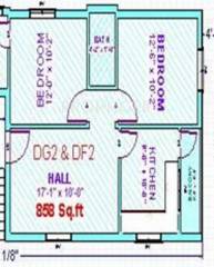 Jeayam Radha (2BHK+1T (858 sq ft) 858 sq ft) Jeayam Radha (2BHK+1T (858 sq ft) 858 sq ft)