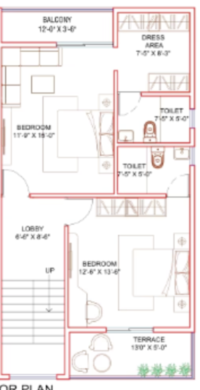 glory 101 Floor Plan Upper Ground Floor Plan