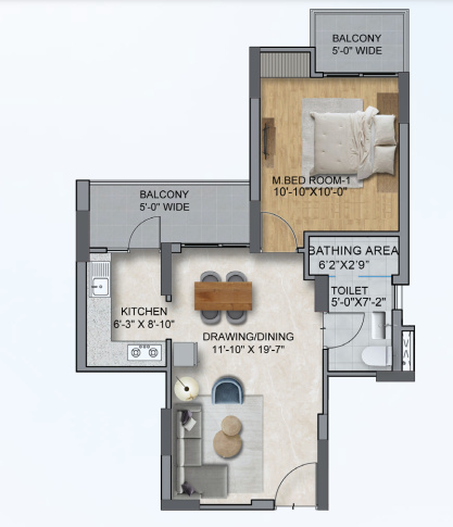  city-grace-apartments Floor Plan Floor Plan