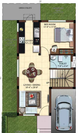 casagrand arena Floor Plan Ground Floor Plan