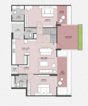  the-balcony-by-kaavyaratna Floor Plan Lower Level Duplex Plan