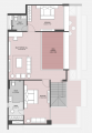  the-balcony-by-kaavyaratna Floor Plan Upper Level Duplex Plan