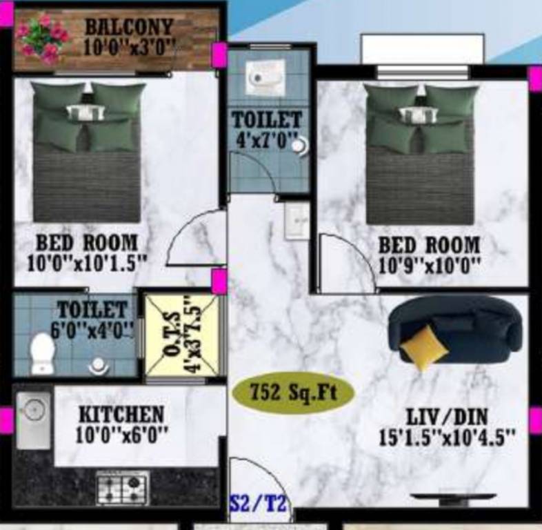 Floor Plan srinidhi apartments Floor Plan Floor Plan