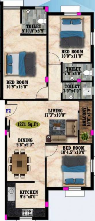 Floor Plan srinidhi apartments Floor Plan Floor Plan