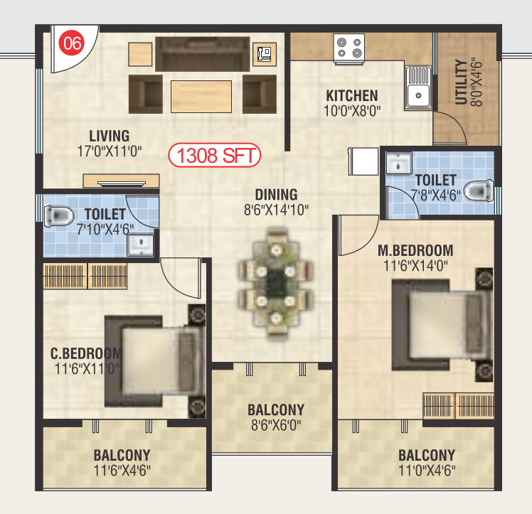  yogas sai srikaram Floor Plan Floor Plan