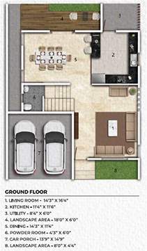  mulberry groves Floor Plan Ground Floor Plan