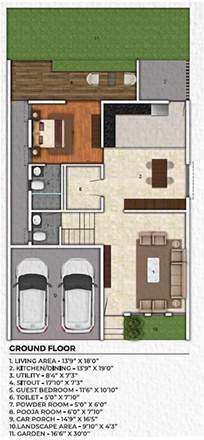  mulberry groves Floor Plan Ground Floor Plan