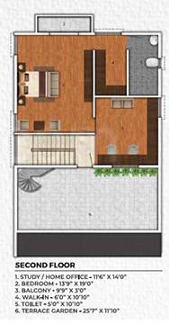  mulberry groves Floor Plan Second Floor Plan