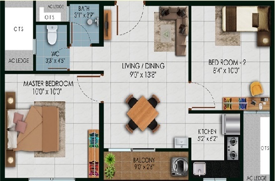  manhattan-condos Floor Plan Floor Plan