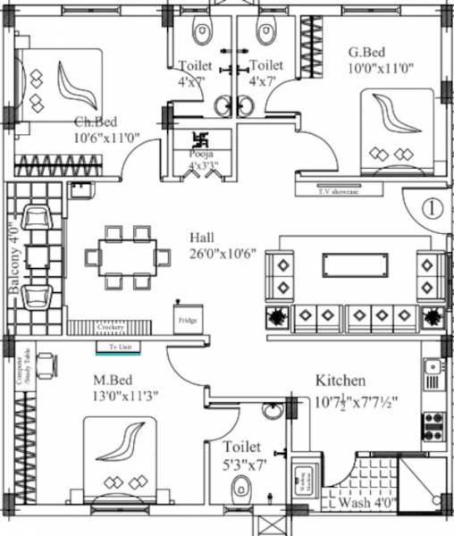  blooming-nest Floor Plan Floor Plan