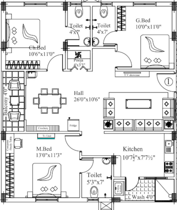  blooming nest Floor Plan Floor Plan