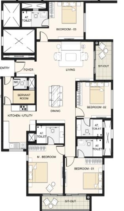 Floor Plan akhinta residences Floor Plan Floor Plan