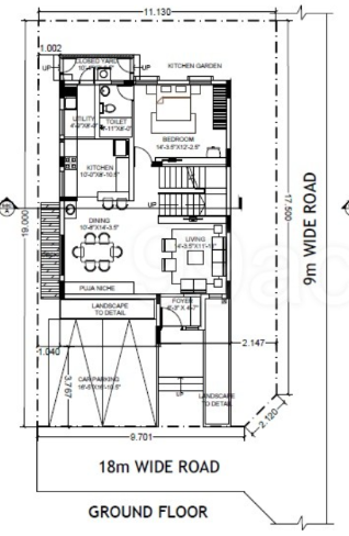 emerald aaranya phase 1 Floor Plan Ground Floor Plan
