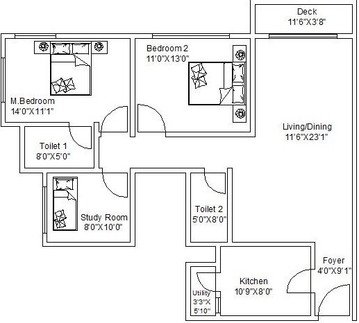 Floor Plan  emerald isle Floor Plan Floor Plan