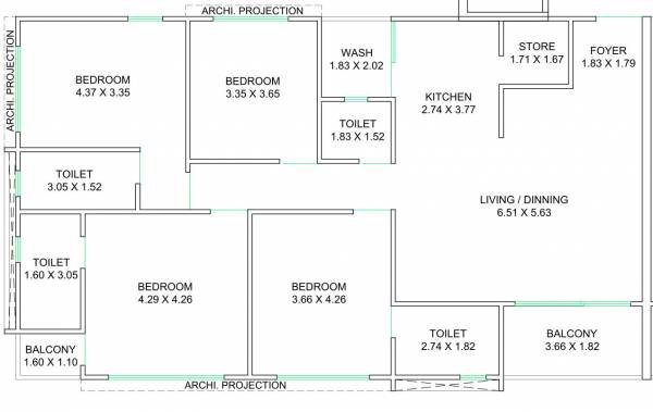  campus-villa Floor Plan Floor Plan