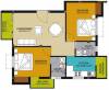 Swathi Parvathi (2BHK+2T (1,088 sq ft) 1088 sq ft)
