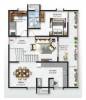  minara Floor Plan Lower Level Duplex Plan