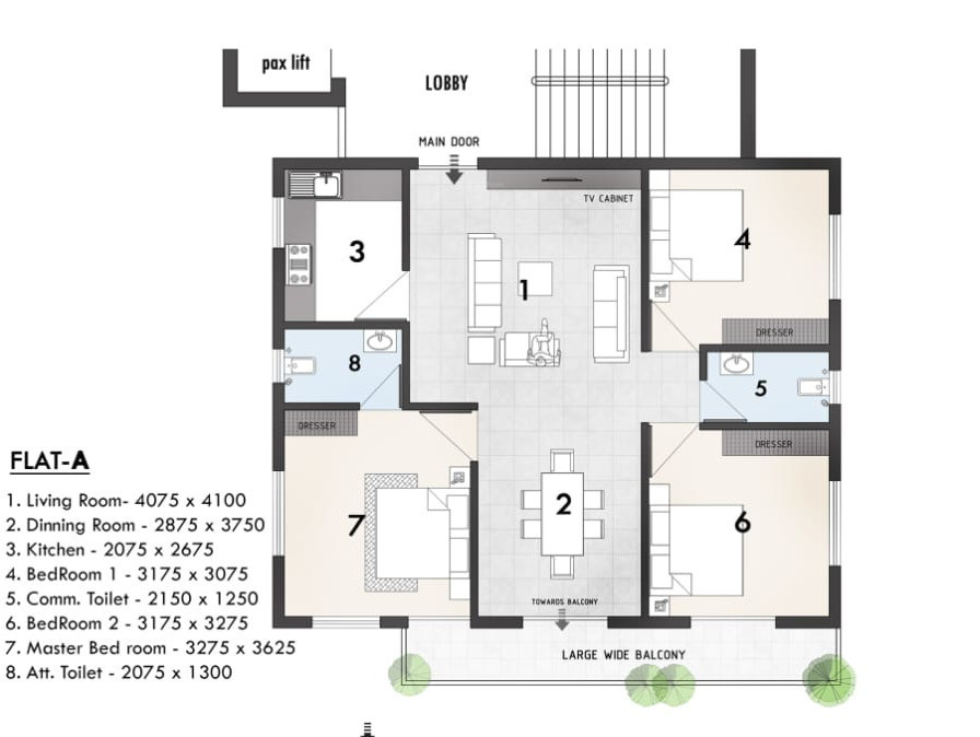  panihati pride Floor Plan Floor Plan
