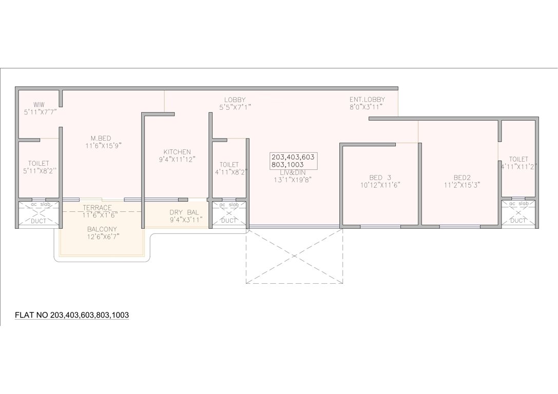  heights Floor Plan Floor Plan