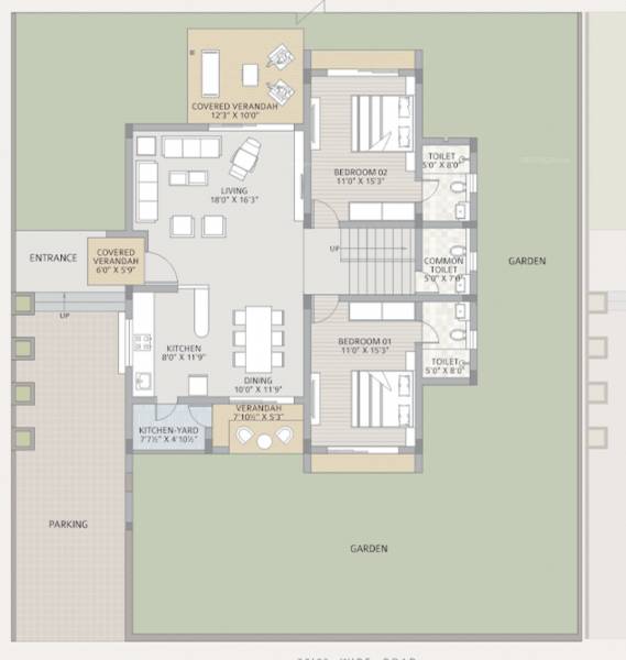  roseville Floor Plan Ground Floor Plan