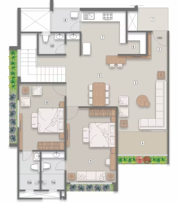  atlantis elevate Floor Plan Lower Level Duplex Plan