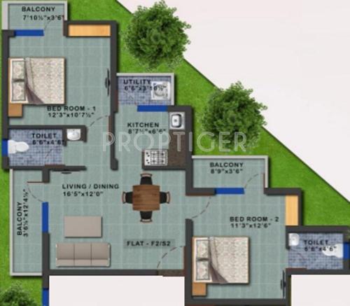 Sumangali Marigold (2BHK+2T (1,037 sq ft) 1037 sq ft) Sumangali Marigold (2BHK+2T (1,037 sq ft) 1037 sq ft)