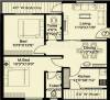  Homes (2BHK+2T (1,030 sq ft) 1030 sq ft)