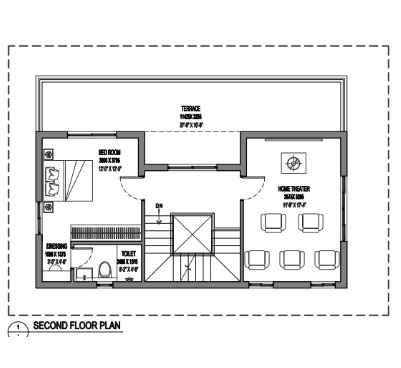  aavaas-sahita Floor Plan Second Floor Plan