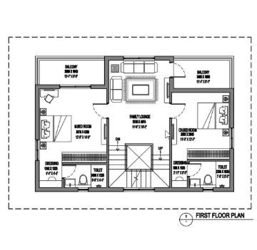  aavaas sahita Floor Plan First Floor Plan