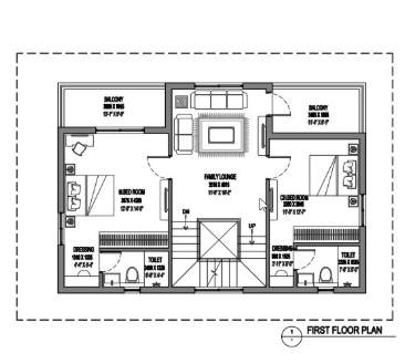  aavaas sahita Floor Plan First Floor Plan